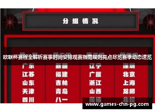 欧联杯赛程全解析赛事时间安排观赛指南规则亮点尽览赛季动态速览 欧联杯赛程全解析赛事时间安排观赛指南规则亮点尽览赛季动态速览